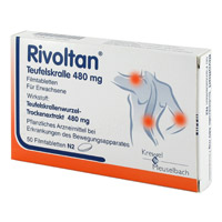 RIVOLTAN Teufelskralle 480 mg Filmtabletten - 50Stk