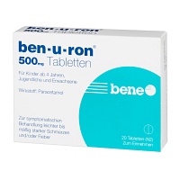 BEN-U-RON 500 mg Tabletten - 20Stk - Grippe & Fieber