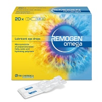 REMOGEN Omega Augentropfen - 20X0.25ml - gereizte Augen