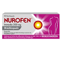 NUROFEN Immedia 200 mg Weichkapseln - 10Stk - Schmerzen
