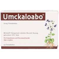 UMCKALOABO 20 mg Filmtabletten - 15Stk - Grippaler Infekt