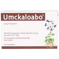 UMCKALOABO 20 mg Filmtabletten - 60Stk - Pflanzliche Hustenmittel
