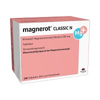 MAGNEROT CLASSIC N Tabletten - 200Stk - Nahrungsergänzung