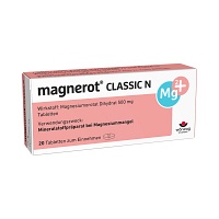 MAGNEROT CLASSIC N Tabletten - 20Stk - Nahrungsergänzung