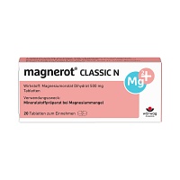 MAGNEROT CLASSIC N Tabletten - 20Stk - Nahrungsergänzung