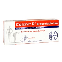 CALCIVIT D Brausetabletten - 40Stk - Calcium