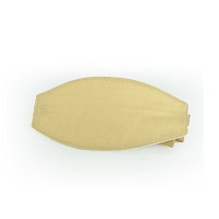 AUGENBINDE oval m.Bindeband sandfarben - 1Stk