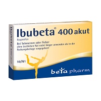 IBUBETA 400 akut Filmtabletten - 10Stk