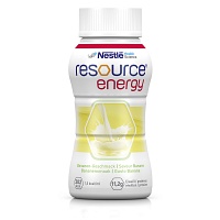 RESOURCE Energy Banane - 4X200ml - Trinknahrung & Sondennahrung