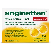 ANGINETTEN Halstabletten zuckerfrei - 24Stk