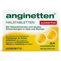 ANGINETTEN Halstabletten zuckerfrei - 24Stk - Zahn- & Mundpflege