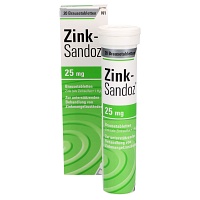 ZINK SANDOZ Brausetabletten - 20Stk - Selen & Zink