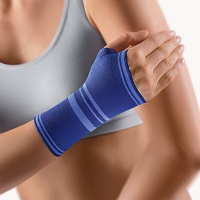 BORT Handgelenkstütze m.eingef.Daumenaussp.XL blau - 1Stk