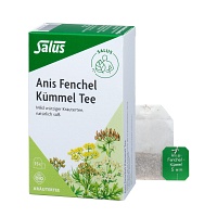 ANIS FENCHEL Kümmel Tee AFeKü Bio Salus Filterbtl. - 15Stk