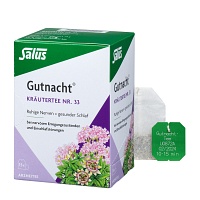 GUTNACHT Kräutertee Nr.33 Salus Filterbeutel - 15Stk