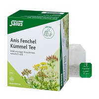 ANIS FENCHEL Kümmel Tee AFeKü Bio Salus Filterbtl. - 40Stk