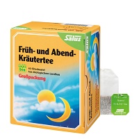 FRÜH- UND ABEND-Kräutertee Bio Salus Filterbeutel - 40Stk