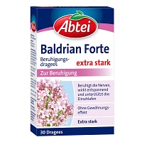 ABTEI Baldrian forte überzogene Tabletten - 30Stk - Unruhe & Schlafstörungen