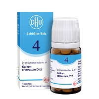 BIOCHEMIE DHU 4 Kalium chloratum D 12 Tabletten - 80Stk - DHU Nr. 3 & 4