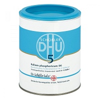 BIOCHEMIE DHU 5 Kalium phosphoricum D 6 Tabletten - 1000Stk - DHU Nr. 5 & 6