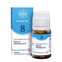 BIOCHEMIE DHU 8 Natrium chloratum D 12 Tabletten - 80Stk - DHU Nr. 7 & 8