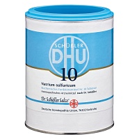 BIOCHEMIE DHU 10 Natrium sulfuricum D 6 Tabletten - 1000Stk - DHU Nr. 9 & 10