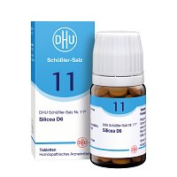 BIOCHEMIE DHU 11 Silicea D 6 Tabletten - 80Stk - DHU Nr. 11 & 12