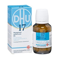 BIOCHEMIE DHU 17 Manganum sulfuricum D 6 Tabletten - 80Stk - DHU Nr. 13 - 18