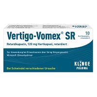 VERTIGO-VOMEX SR Retardkapseln - 10Stk - Schwindel