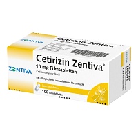 CETIRIZIN Zentiva 10 mg Filmtabletten - 100Stk