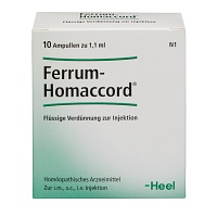 FERRUM HOMACCORD Ampullen - 10Stk