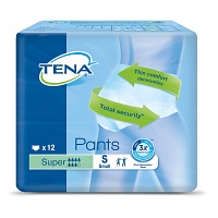 TENA PANTS Super S ConfioFit Einweghose - 4X12Stk - Einlagen & Netzhosen