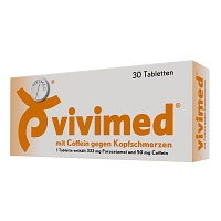 VIVIMED mit Coffein gegen Kopfschmerzen Tabletten - 30Stk - Kopfschmerzen & Migräne