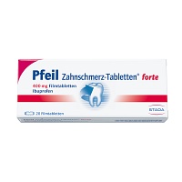 PFEIL Zahnschmerz-Tabletten forte Filmtabletten - 20Stk
