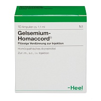 GELSEMIUM HOMACCORD Ampullen - 10Stk