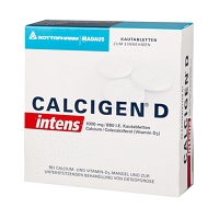CALCIGEN D intens 1000 mg/880 I.E. Kautabletten - 48Stk