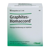 GRAPHITES HOMACCORD Ampullen - 10Stk