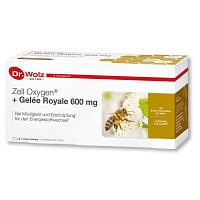 ZELL OXYGEN+Gelee Royale 600 mg Trinkampullen - 14X20ml