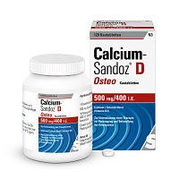CALCIUM SANDOZ D Osteo 500 mg/400 I.E. Kautabl. - 120Stk - Calcium
