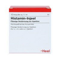 HISTAMIN Injeel Ampullen - 10Stk