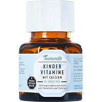 NATURAFIT Kindervitamine m.Calcium Lutschtabletten - 20Stk