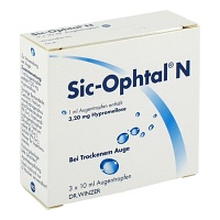 SIC OPHTAL N Augentropfen - 3X10ml - Trockene Augen