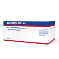 LEUKOTAPE Classic 3,75 cmx10 m weiß - 12Stk