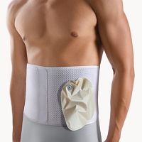 BORT Stoma-Bandage 22 cm M weiß - 1Stk