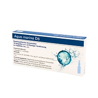 AQUA MARINA D 6 Ampullen - 10X1ml