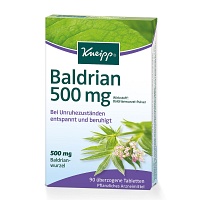 KNEIPP Baldrian 500 überzogene Tabletten - 90Stk - Unruhe & Schlafstörungen