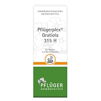 PFLÜGERPLEX Gratiola 315 H Tabletten - 100Stk - Pflüger