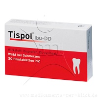 TISPOL Ibu DD Filmtabletten - 20Stk - Schmerzen