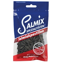 SALMIX Salmiakpastillen zuckerfrei - 75g - Bonbons zuckerfrei