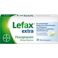 LEFAX extra Flüssigkapseln - 20Stk - Bauchschmerzen & Blähungen